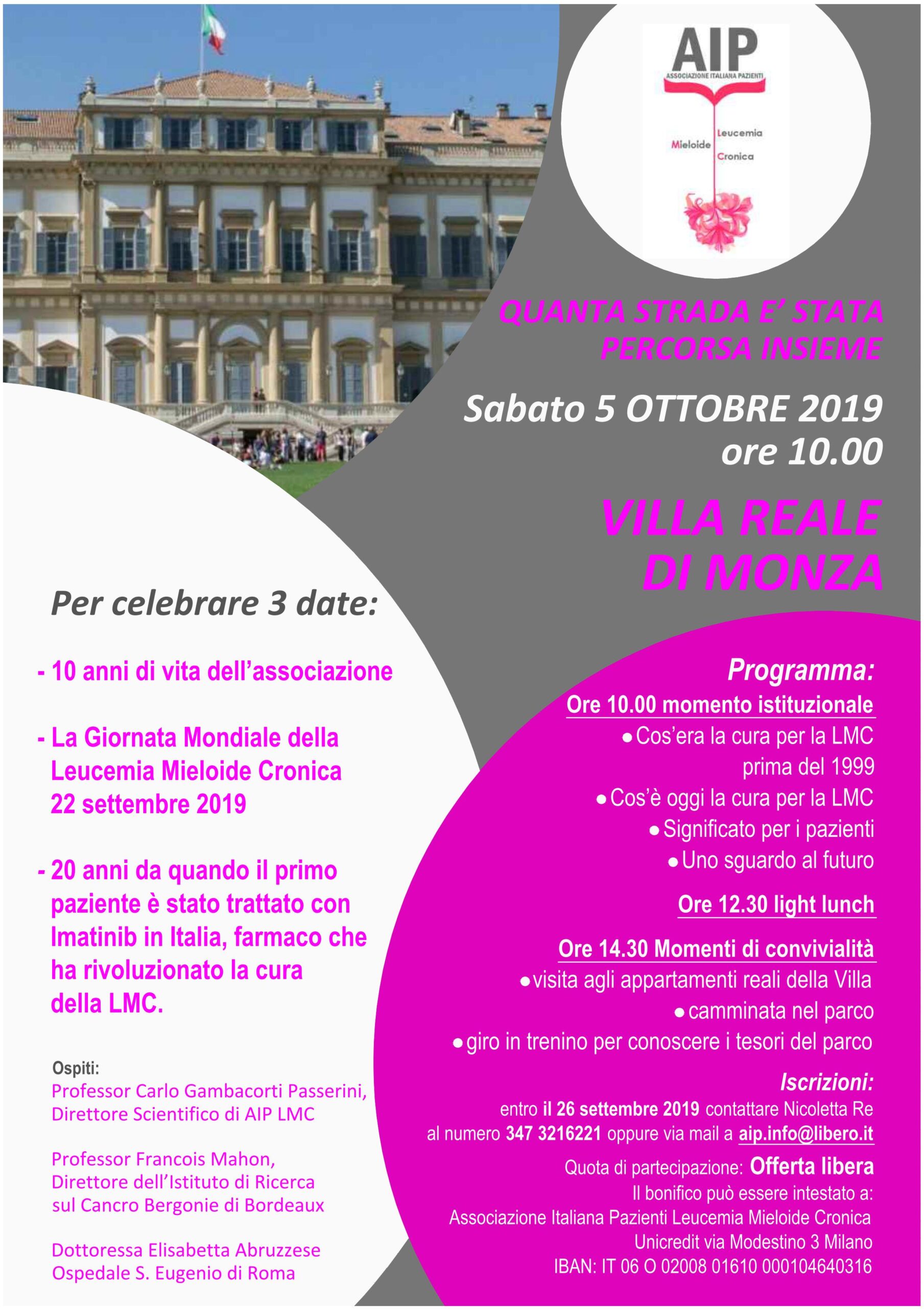 festa per i 10 anni di vita dell'associazione